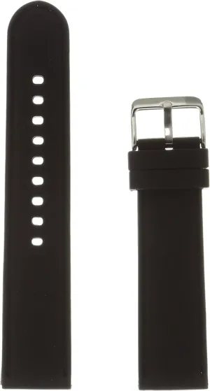 Roma MS3359RA 220 Black excavate Florida Silicone Watch Band Hadley 