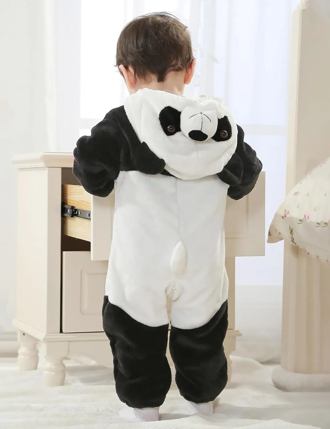 Romper gaslit decade Outfits COSLAND Unisex Baby & Toddlers' Flannel Animal Costume 