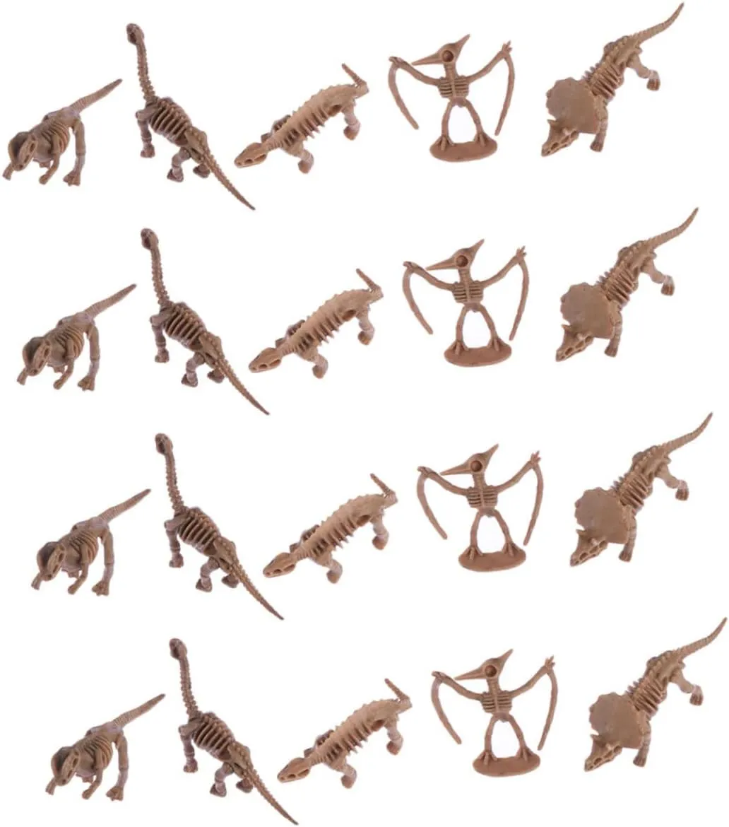 Room awkward Decoration Random Styles for Birthday Parties and Imaginative Play 24pcs Dinosaurs Figures Educational Toys for Boys and Girls 