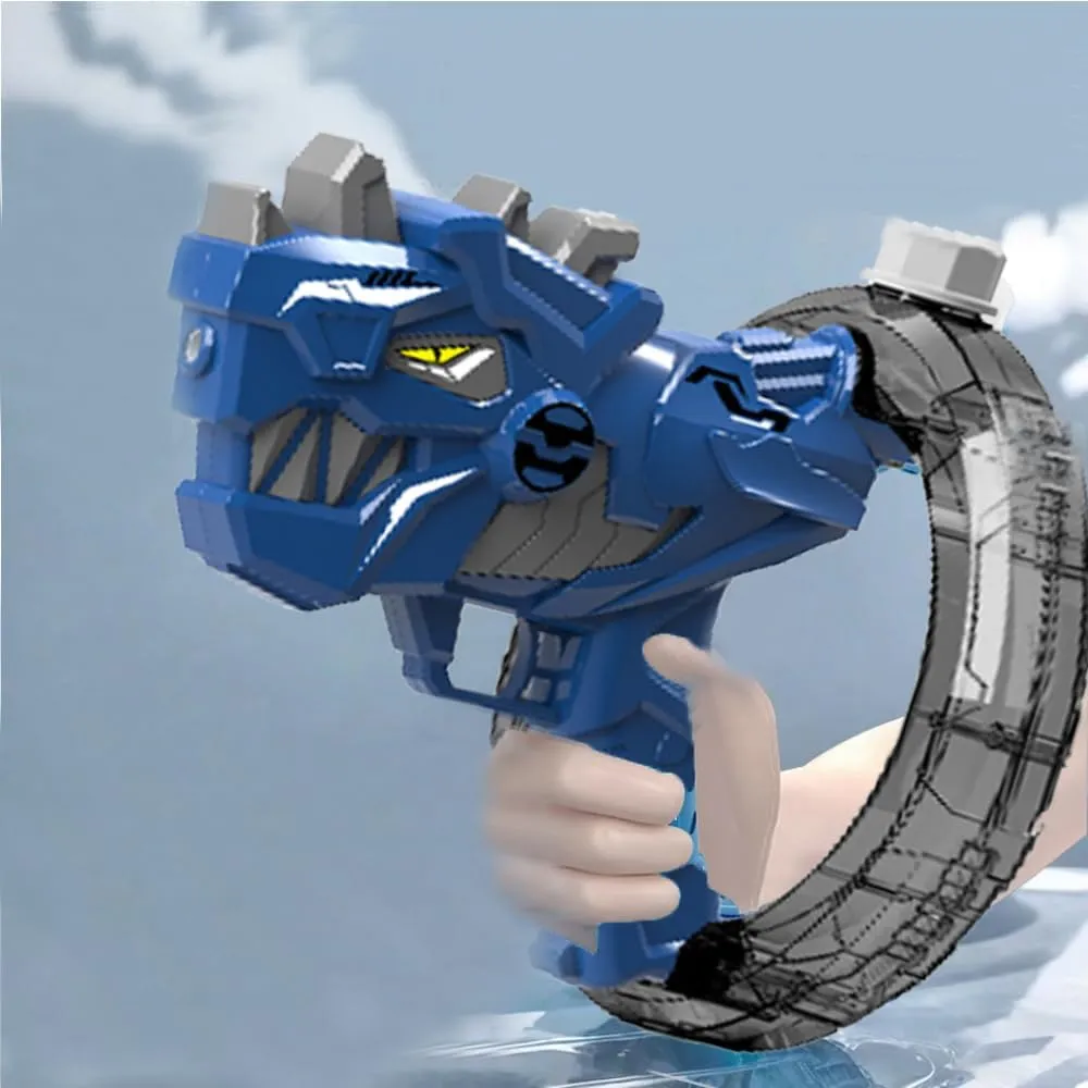 Rounds$ Automatic Motorised Gel Splash respiration scan Injector$ 14  Years Old Large Capacity Dinosaur High Speed Splash Gel Ball Injector with Goggles and 10$000 