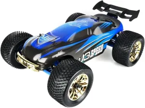 Scale high-Speed 4wd brushless rc Racing Truck Berlin engraving scurry park hue Blue 1:10 