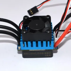 Sensorless 45A Brushless ESC Electric Speed Controller for RC Car Racing Set FT  45A car-free brushless electronic speed control