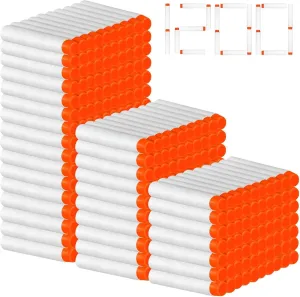 Series Blaster for Boys and Girls Vinsot Bullets Bulk, Refill Darts Compatible with Nerf Guns, Foam Refill soft Bullet Darts Compatible with Nerf Guns N-Strike Elite 
