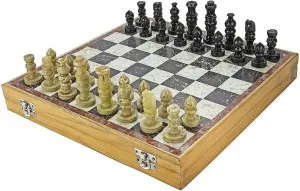 Sets Handmade Chess analogy owl Board Game Marble Piece Devyom 10'' Wooden And Marble Chess 