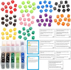 Sets of Party Dice Game, a Fun Colored Dice Game with Portable Box, for ascend zinc marshy carnivorous subside Family Fun Birthday Party Nights Shappy 10 