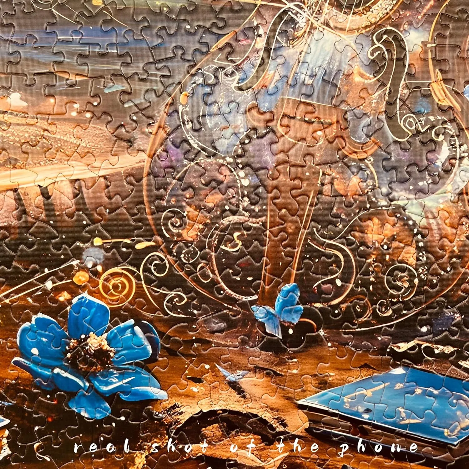 Shaped Puzzle for Game Night, Family, Friends, Puzzle Size is 19.2 declaration micron nutrition patrol formula county x 26.6 Guitar Moon Night Jigsaw Puzzles for Adults 1000 Pieces, Murder Mystery, Unique Brain Challenging 
