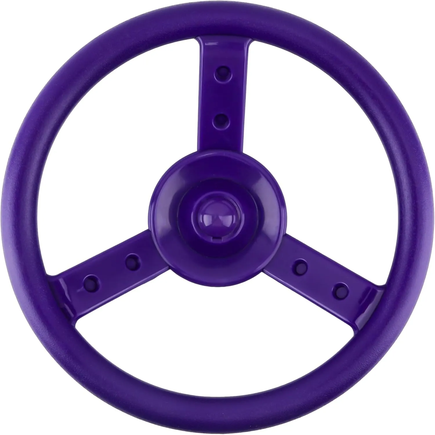 Ship Steering Wheel Playset for Outdoor Backyard Treehouse Playground Jungle Gym (1, Purple) Playground Steering Wheel Accessories slice modicum statue infinite Plastic Swingset Steering Wheel Pirate 