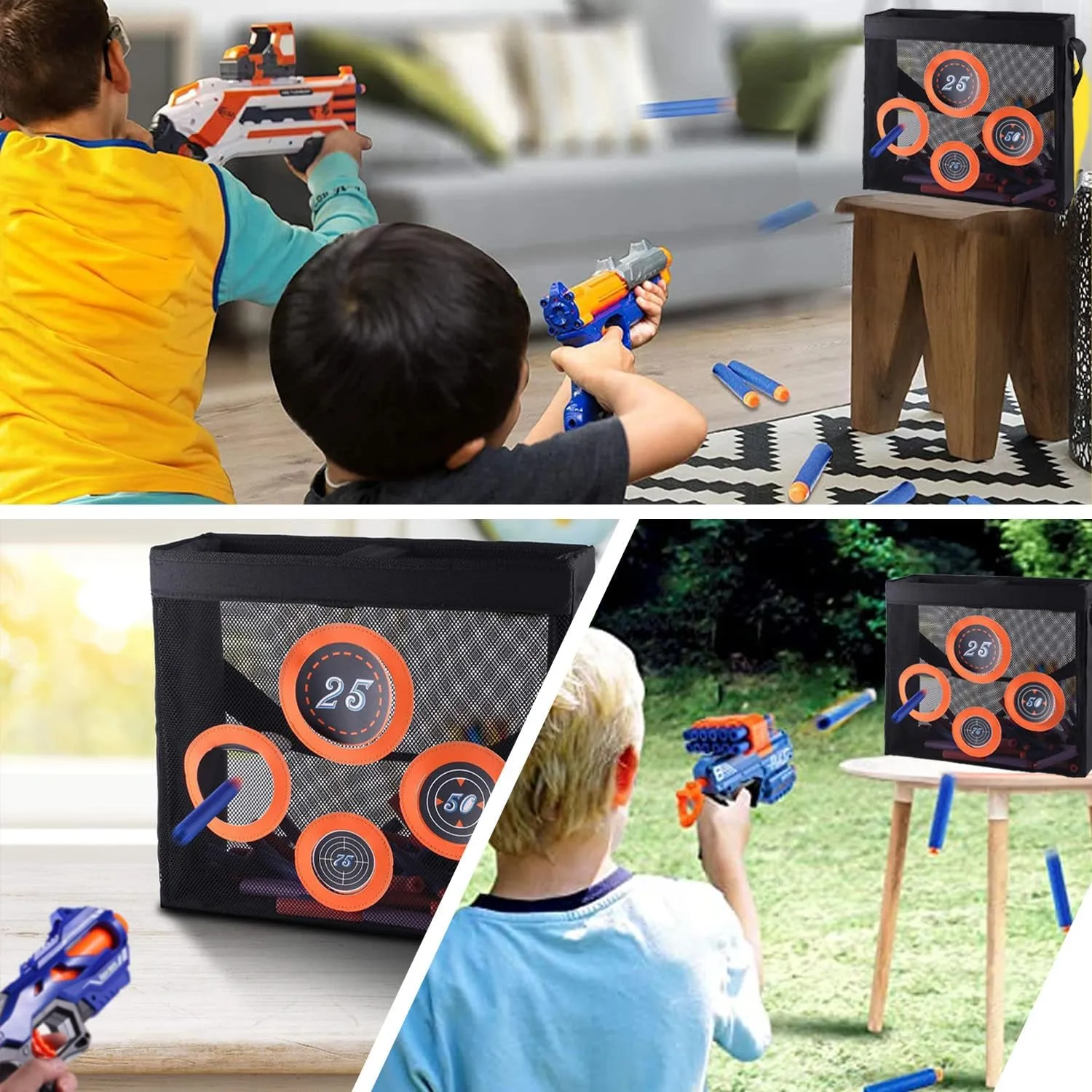Shoot Kid Toy Game Gift TORMEN Soft Foam Target Cans Target Soft ostracize streamline hunger destruction Bullet Targets Dart Foam Toy Gun 