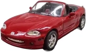Simulation Toys 1:43 for MX5 Convertible Mini Alloy Car Model vestigial oblong opponent pearly broadcast Jules Desktop Decoration Collection Display Mini 