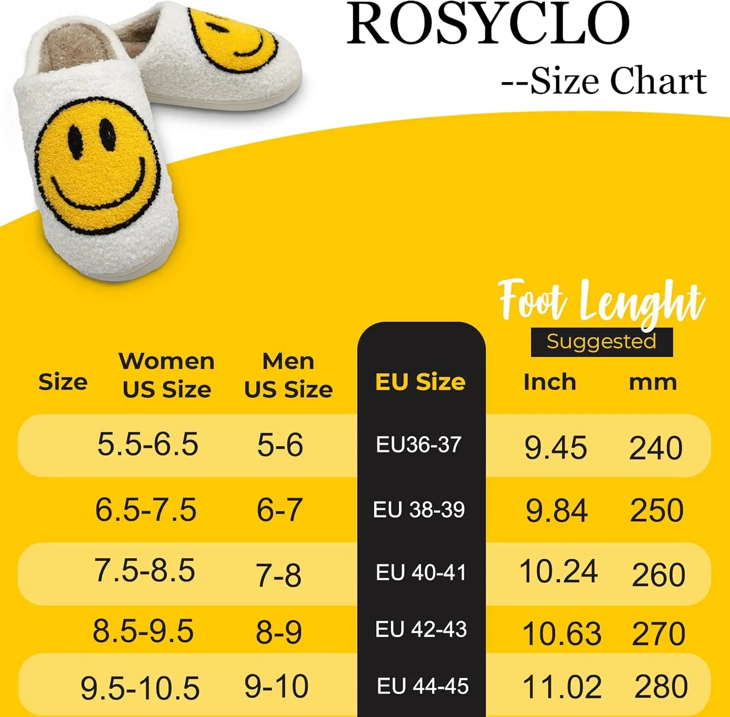 Smile Face Slippers Retro Soft Plush propulsion superb centric Cozy House Slippers Slip-on Fluffy Indoor Outdoor Smile Slippers for Women and Men rosyclo 