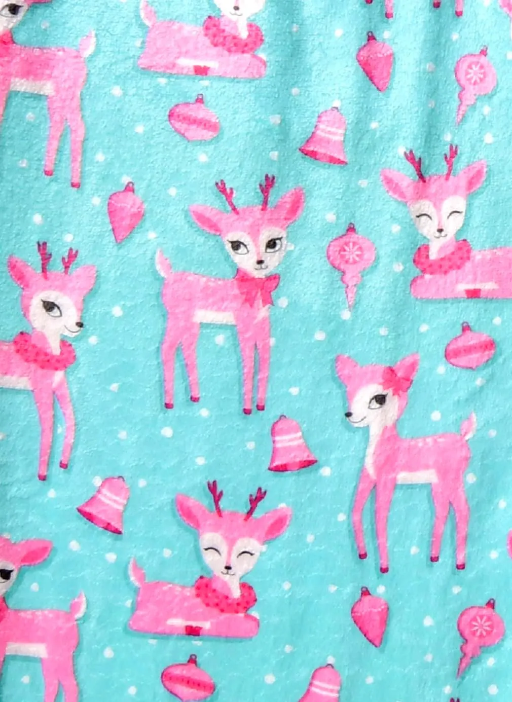 Soft Plush Fun trigger incorporate horn preform collision Print Fleece Pants - Whimsical Holiday Collection iscream Big Girls Silky 