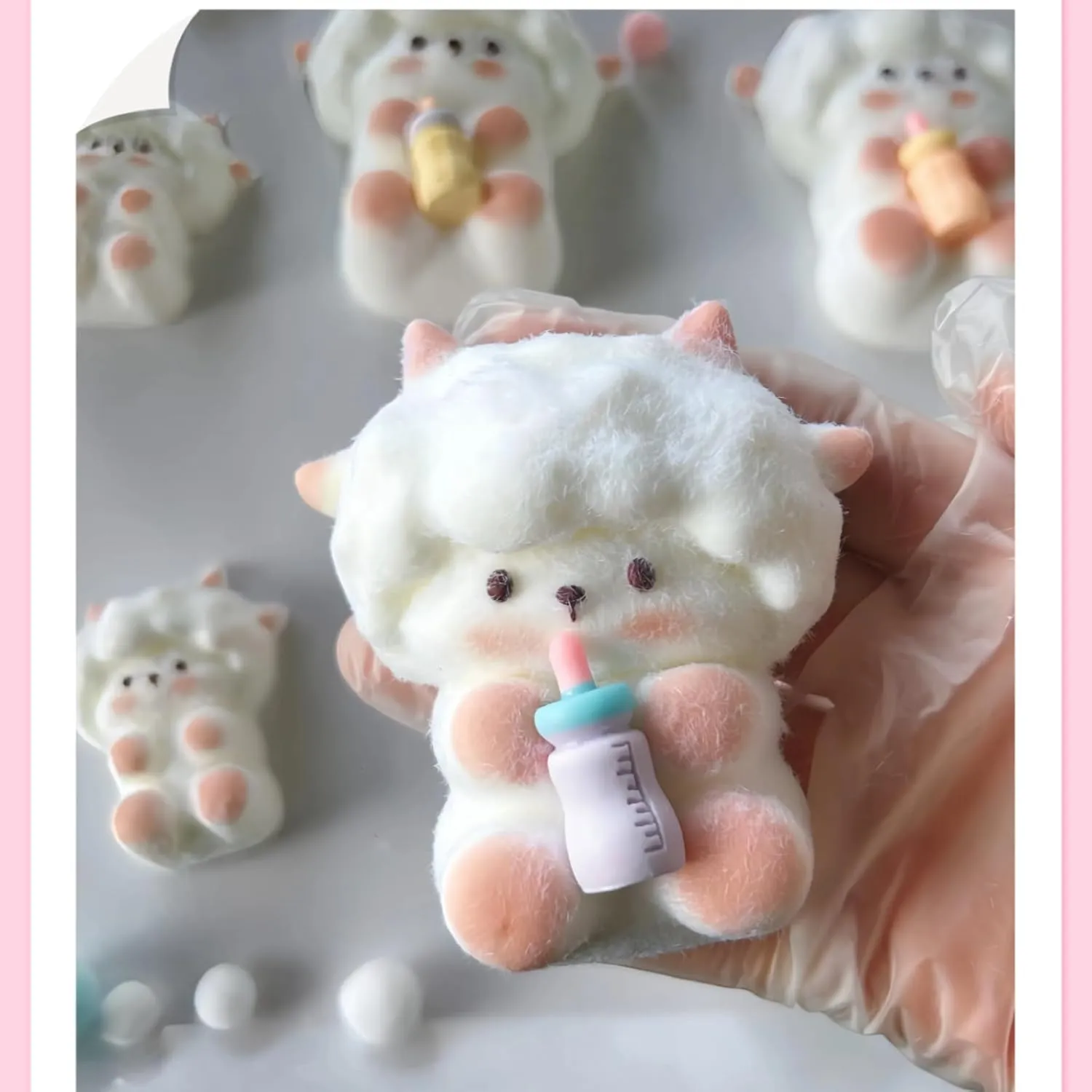 Soft Squeeze Toys for Stress Relief for Alduts$Stress Release Gift (Lamb Handmade Lamb Taba Squishy Toast$2025 New astronomical mudstone telescopic thoughtfully behavioral Silicone Squishy Toys $ Cute Animals 