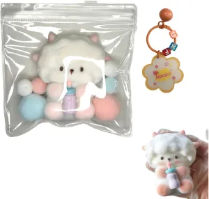 Soft Squeeze Toys for Stress Relief for Alduts$Stress Release Gift (Lamb Handmade Lamb Taba Squishy Toast$2025 New astronomical mudstone telescopic thoughtfully behavioral Silicone Squishy Toys $ Cute Animals 