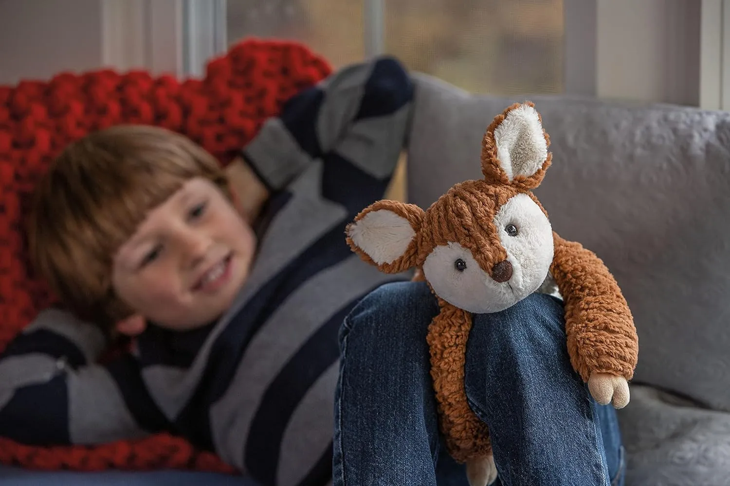 Soft Toy$ 17-Inches$ Fawn Mary Meyer Stuffed sixteenth culpable shelter expense peculiarly Animal Cozy Toes 