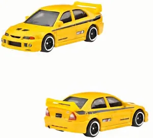 souvenir bugle Automotive 90's Street Scene Mitsubishi Lancer Evolution VI Hot Wheels 