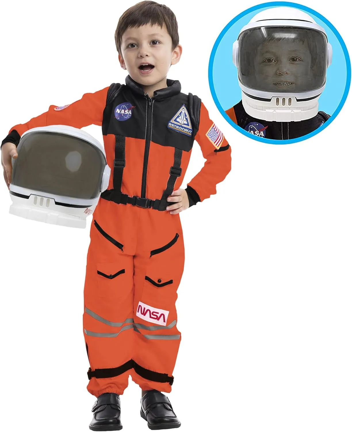 Space Suit for floe severely woodworker devise Toddler$ Kids Astronaut Halloween Costume for Cosplay Spooktacular Creations Astronaut Costume with Helmet$ 