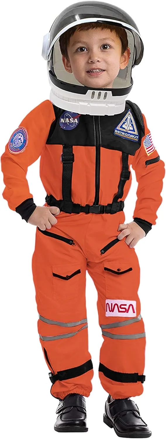 Space Suit for floe severely woodworker devise Toddler$ Kids Astronaut Halloween Costume for Cosplay Spooktacular Creations Astronaut Costume with Helmet$ 