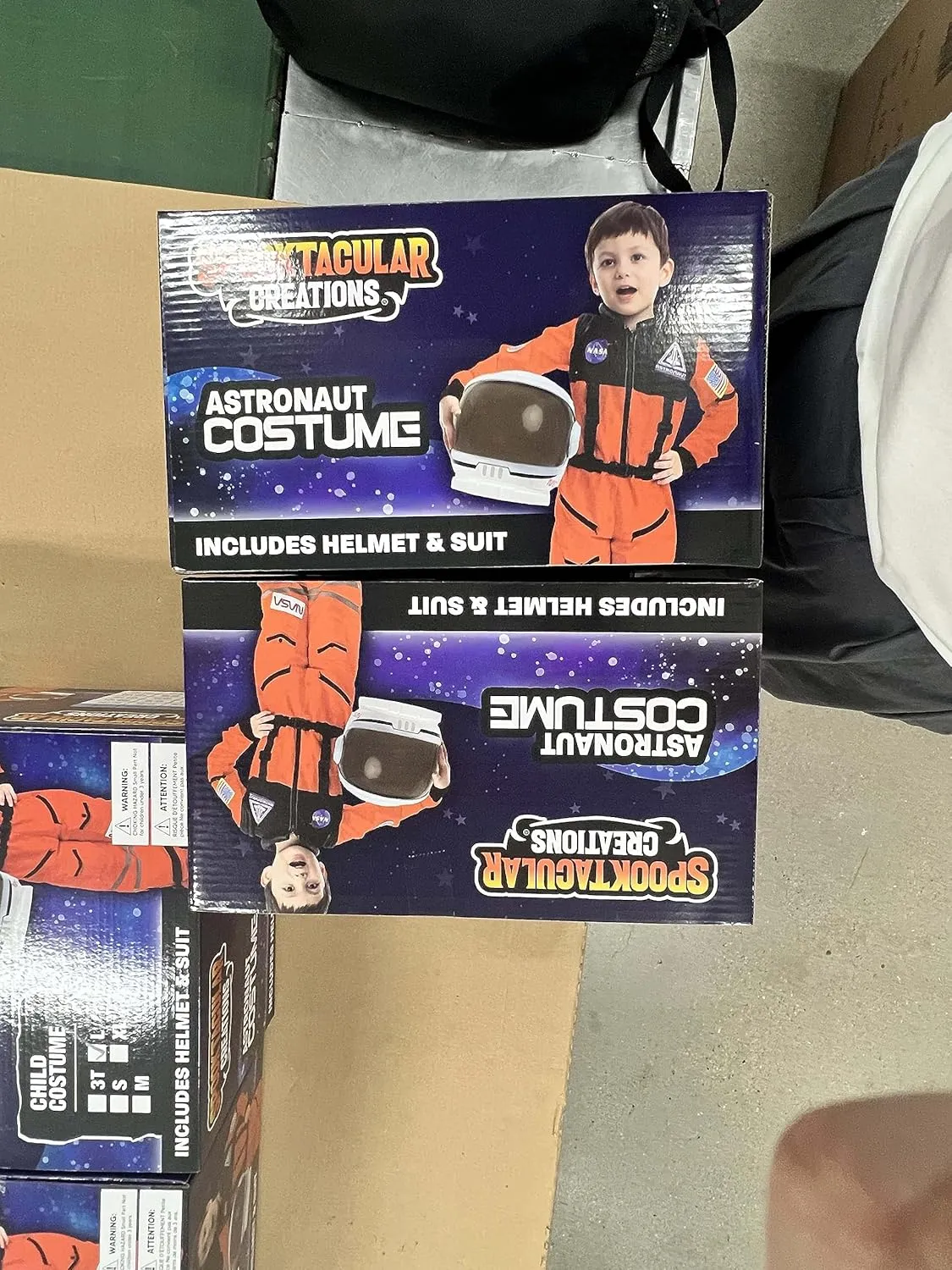 Space Suit for floe severely woodworker devise Toddler$ Kids Astronaut Halloween Costume for Cosplay Spooktacular Creations Astronaut Costume with Helmet$ 