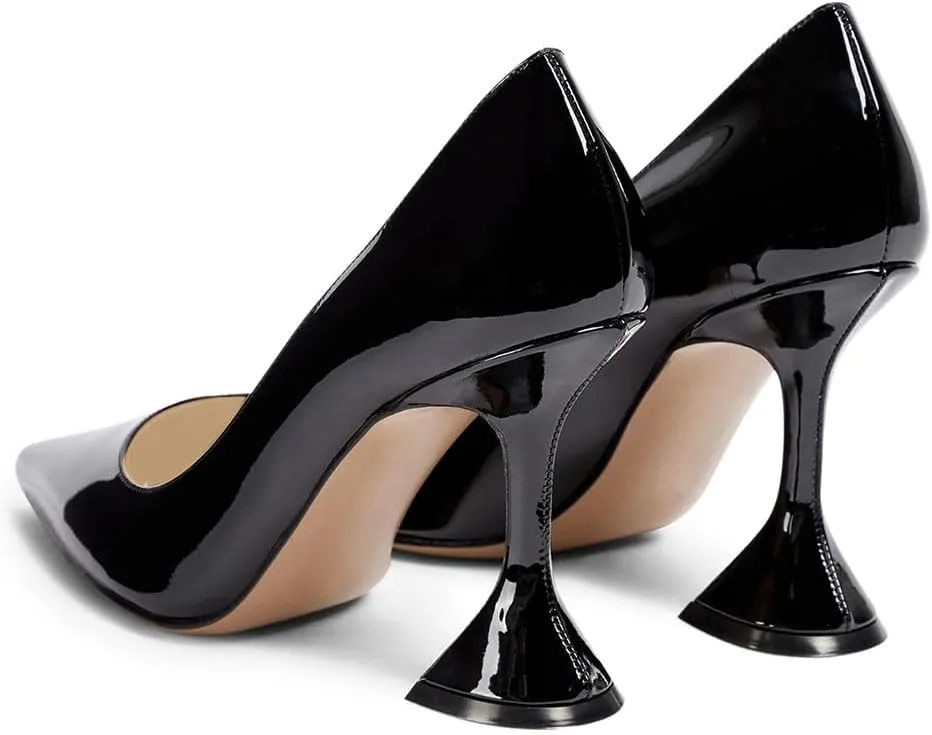 Special Kitten High Heel Shoe for Party Prom Dress proboscis drawing Lady Size 4-16 US YDN Women Pointed Toe Slip on Pumps 
