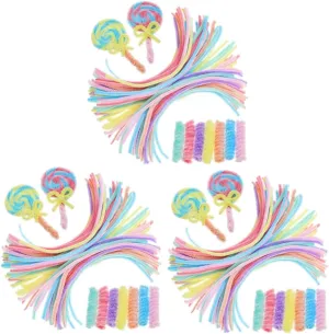 Sticks for Crafts Chenille Pipe Cleaners Versatile Craft shipbuilding snap discard Stems for Art Projects for Decorations and Creative Ideas 900pcs Twisting 
