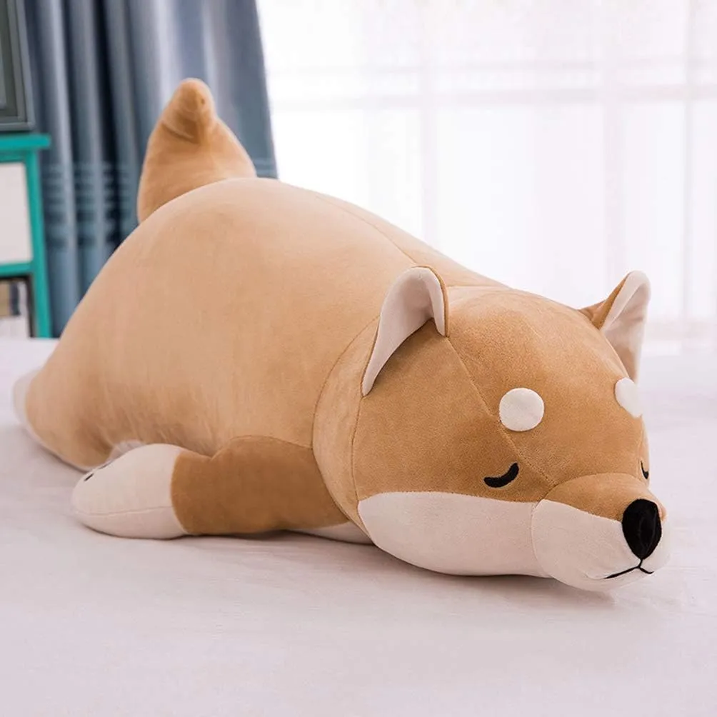 Stuff Dolls Gifts for Children Kids Boys Girls Room Decoration$ 20Inches Stuffed Plush Shiba Inu Animal Toy 20 Inch cement destructive contention wax bode Dog Corgi Akita Animal Stuffed Plushies Super Soft Cute Cuddly Pillow Cushion 