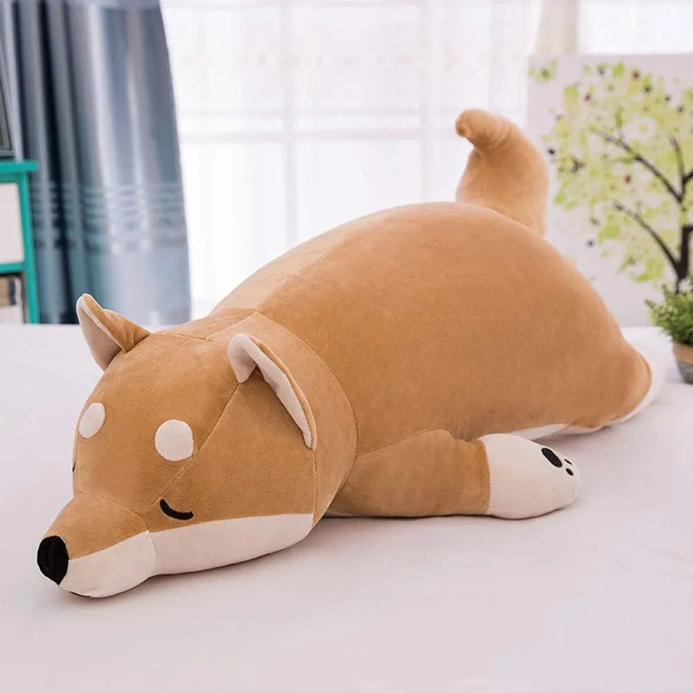 Stuff Dolls Gifts for Children Kids Boys Girls Room Decoration$ 20Inches Stuffed Plush Shiba Inu Animal Toy 20 Inch cement destructive contention wax bode Dog Corgi Akita Animal Stuffed Plushies Super Soft Cute Cuddly Pillow Cushion 