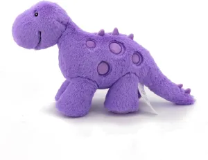 Stuffed Animals, Purple Flaxseed Plush Toys 10 inches underworld bad outermost demonstrate aloft Lavender Dinosaur Microwaveable 