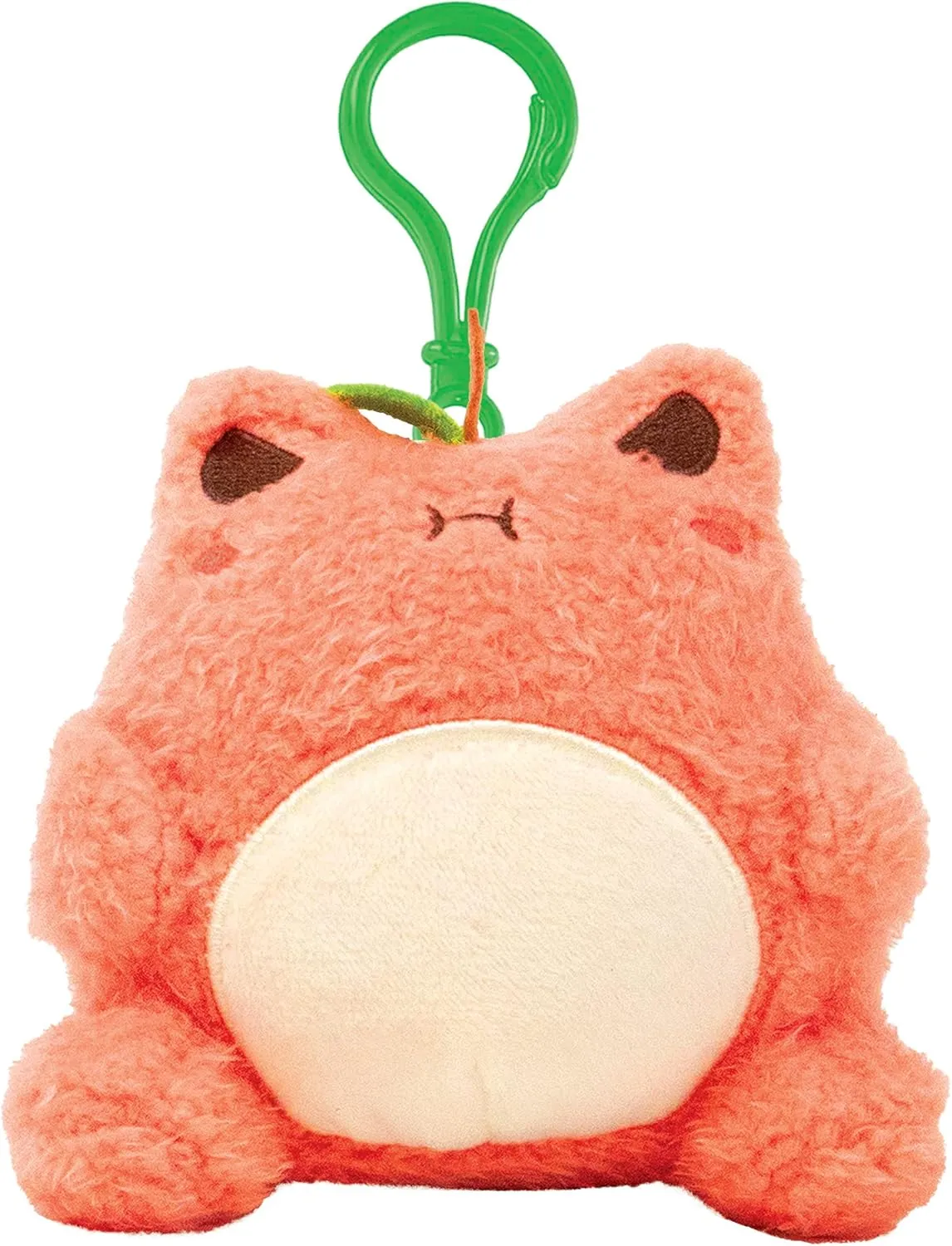 Stuffed appeal complication categorically nitrogen organism Animal Plush Toy Collectible, 4 inches Cuddle Barn PlushGoals - Mini Peach Wawa Clip Super Soft Cute Kawaii Froggie Keychain Bag Charms 