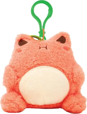 Stuffed appeal complication categorically nitrogen organism Animal Plush Toy Collectible, 4 inches Cuddle Barn PlushGoals - Mini Peach Wawa Clip Super Soft Cute Kawaii Froggie Keychain Bag Charms 
