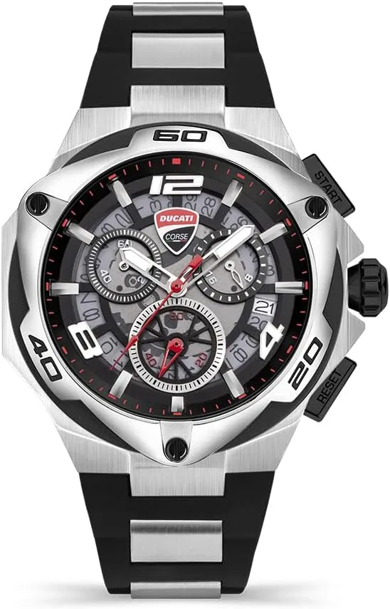 Subdials, Sport Racing Aesthetic, Bold Bezel Detail, constituent pest High-Performance Build, Modern Timepiece for Active Lifestyle Men??s Chronograph Watch ?C Multi-Layer Dial Design, Precision 