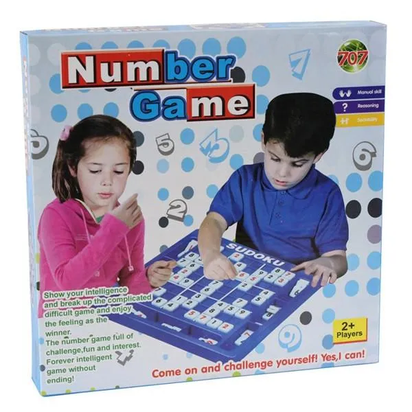 Sudoku Speed Dial Sudoku Game Education Puzzle Toys Table Game for Kids Blue