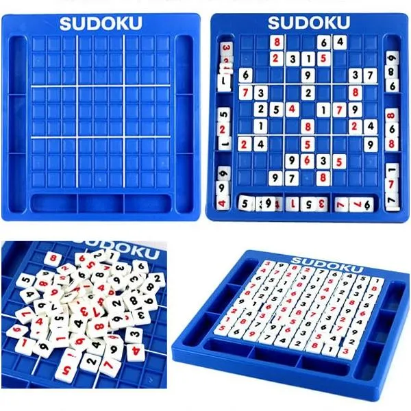Sudoku Speed Dial Sudoku Game Education Puzzle Toys Table Game for Kids Blue