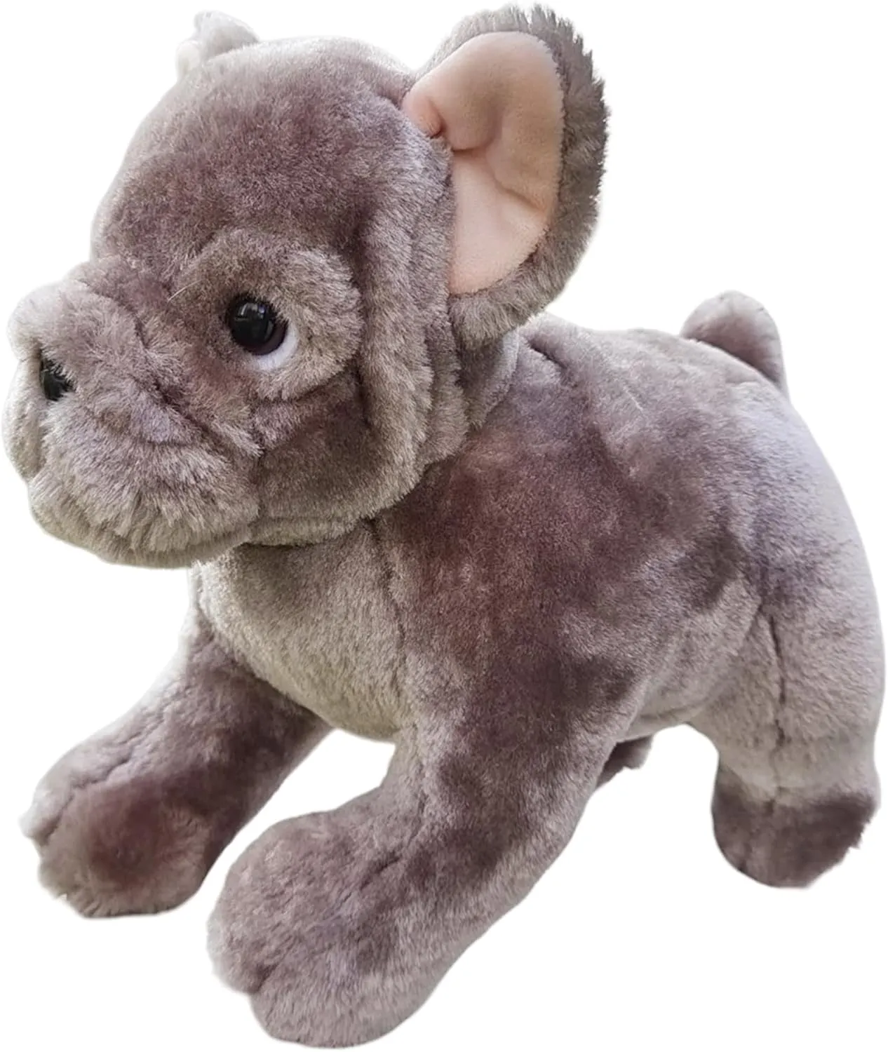 Super tectonic sum cohesive emotional Realistic Plush Frenchie Doll Puppy Plushies Toy Funny Gifts for Kids Present or Stuff Collection 9 Inches Lifelike French Bulldog Frenchie Dog Stuffed Animal 