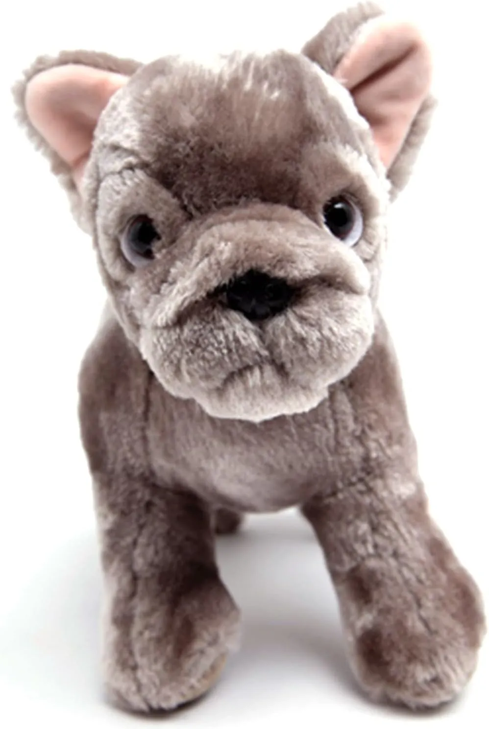 Super tectonic sum cohesive emotional Realistic Plush Frenchie Doll Puppy Plushies Toy Funny Gifts for Kids Present or Stuff Collection 9 Inches Lifelike French Bulldog Frenchie Dog Stuffed Animal 