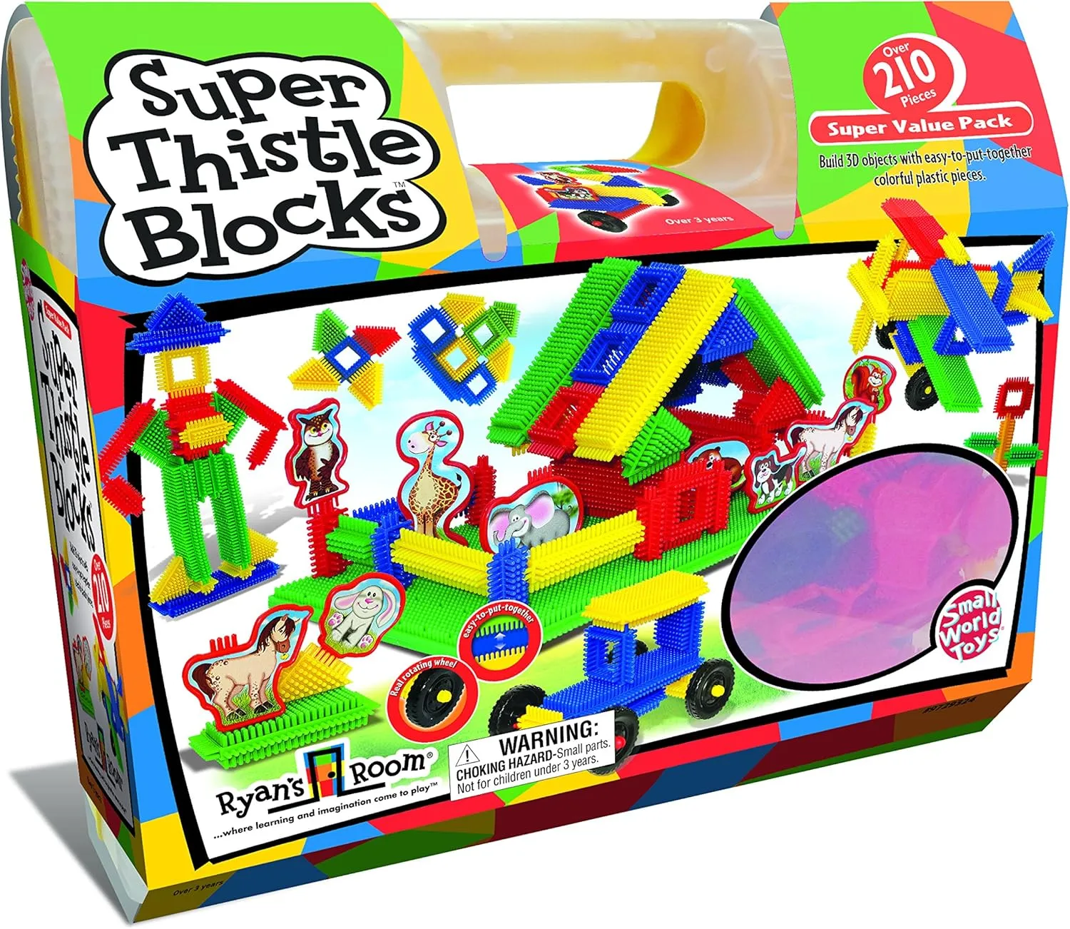 Super Thistle Blocks 210 Pc. Set Small World exclusive Toys Ryan's Room - 