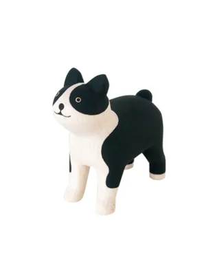 T-Lab Wooden Boston Terrier