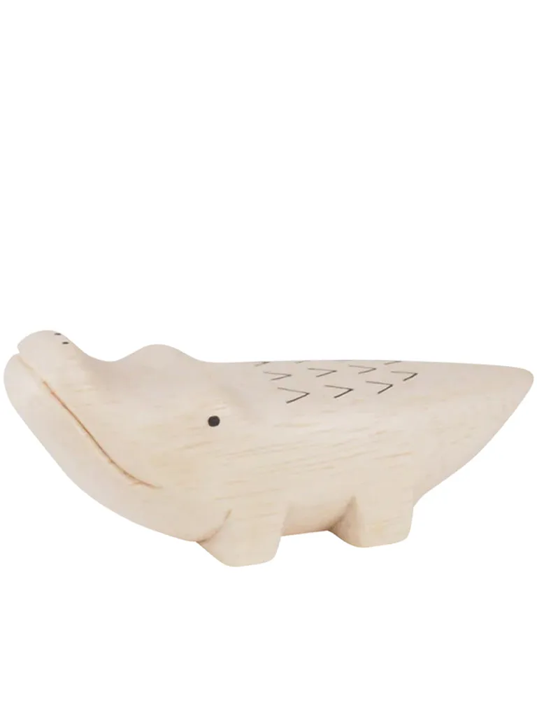 T-Lab Wooden Crocodile