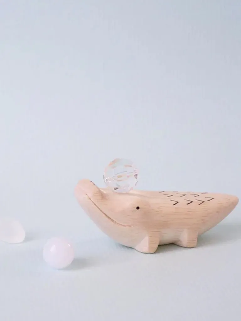 T-Lab Wooden Crocodile