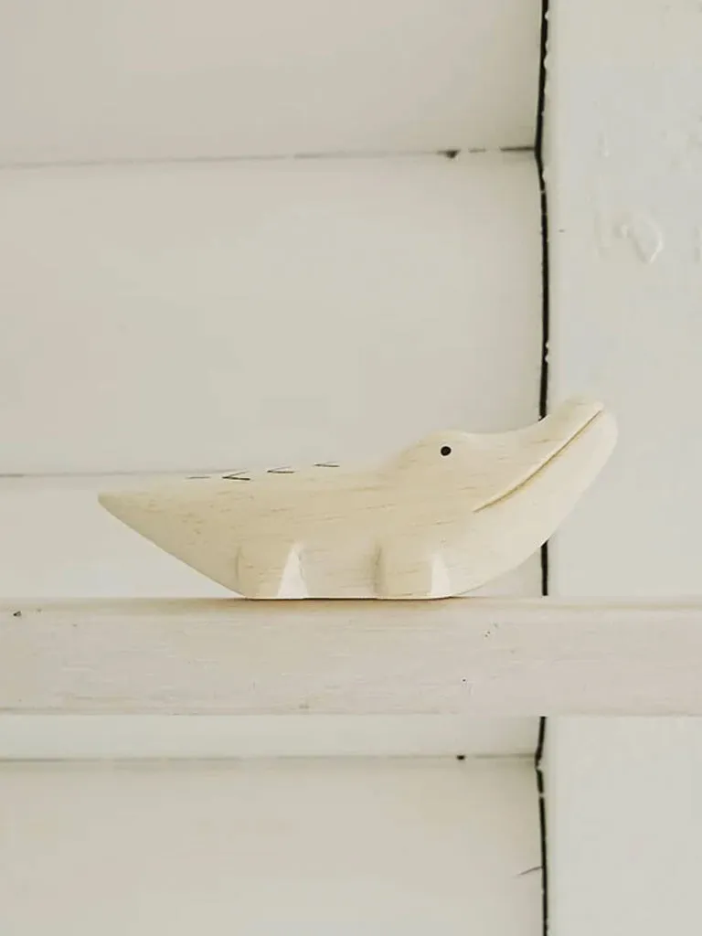 T-Lab Wooden Crocodile
