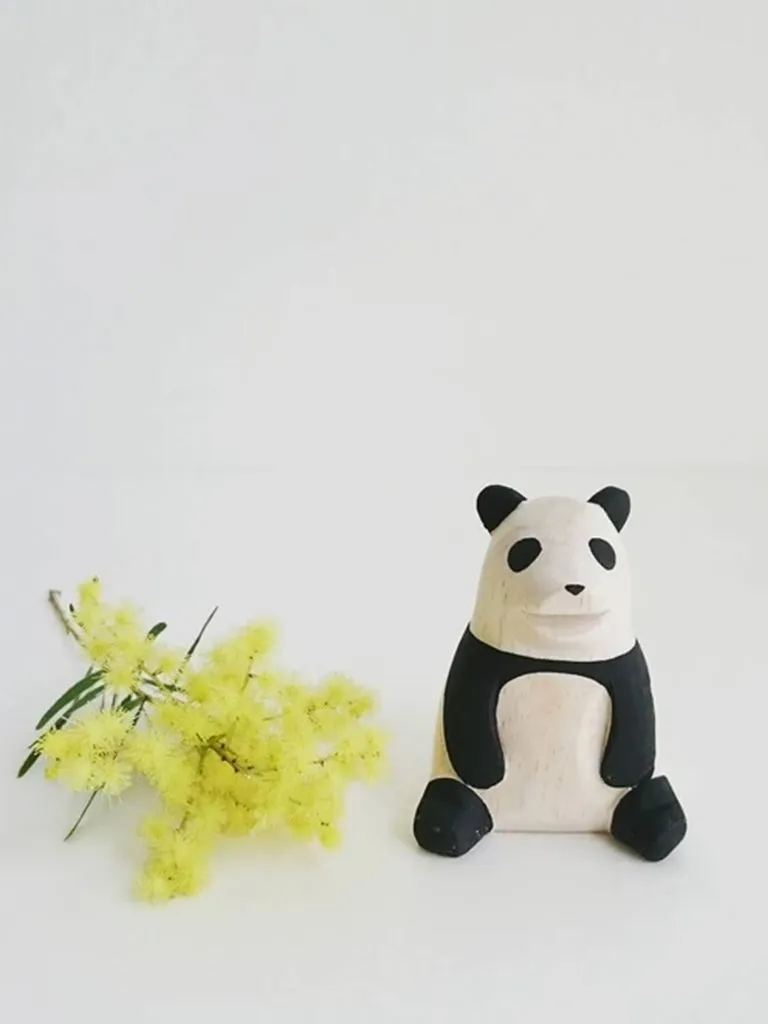 T-Lab Wooden Panda