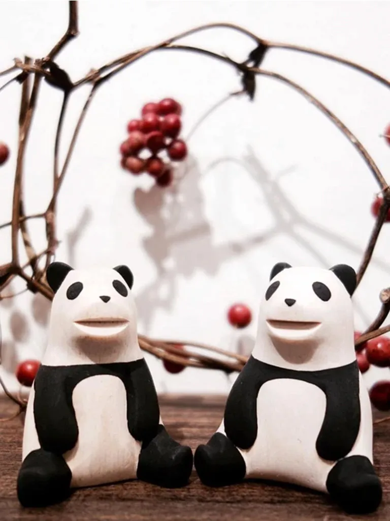 T-Lab Wooden Panda