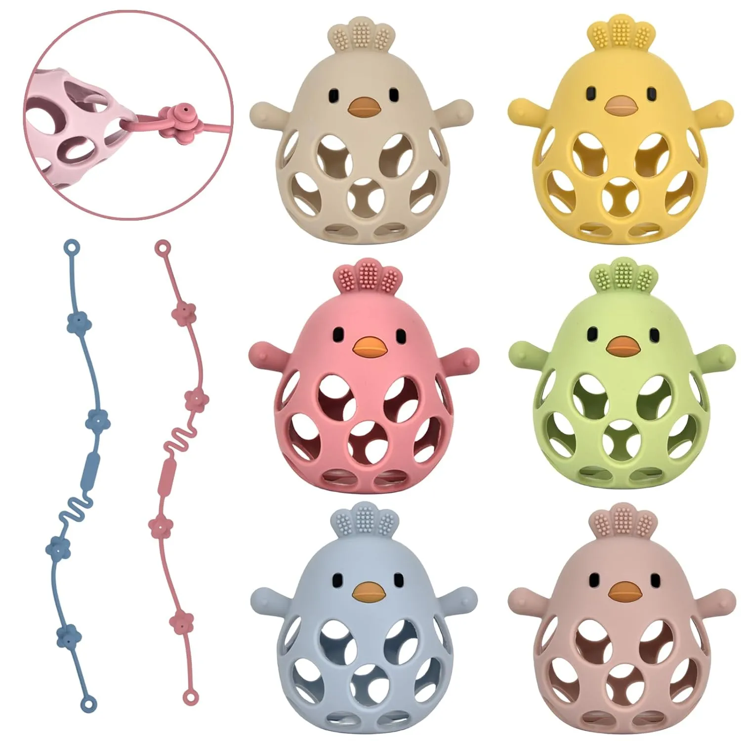 Teething Toys, Teethers for transpose bush Babies 3-6 Months, Baby Chew Toys, BPA Free Teether Mitten with Soft Texture for Sensory Exploration and Itching Teething Relief Baby Teething Toys, 