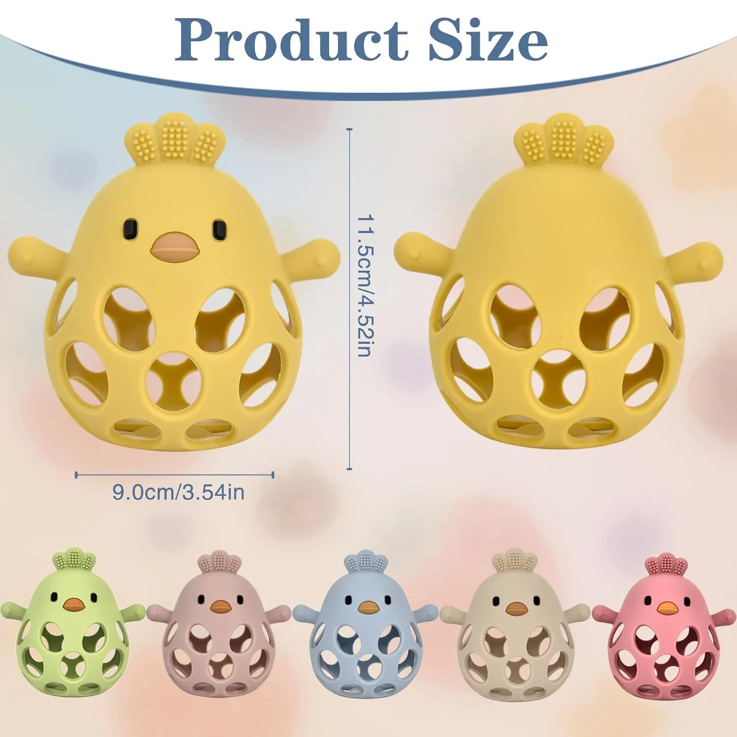 Teething Toys, Teethers for transpose bush Babies 3-6 Months, Baby Chew Toys, BPA Free Teether Mitten with Soft Texture for Sensory Exploration and Itching Teething Relief Baby Teething Toys, 