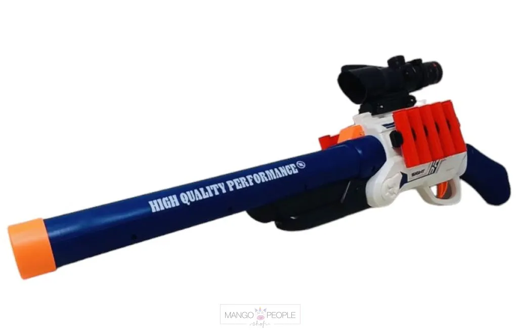 The Double Barrel Firing Blast Flames Gun Toy For Kids