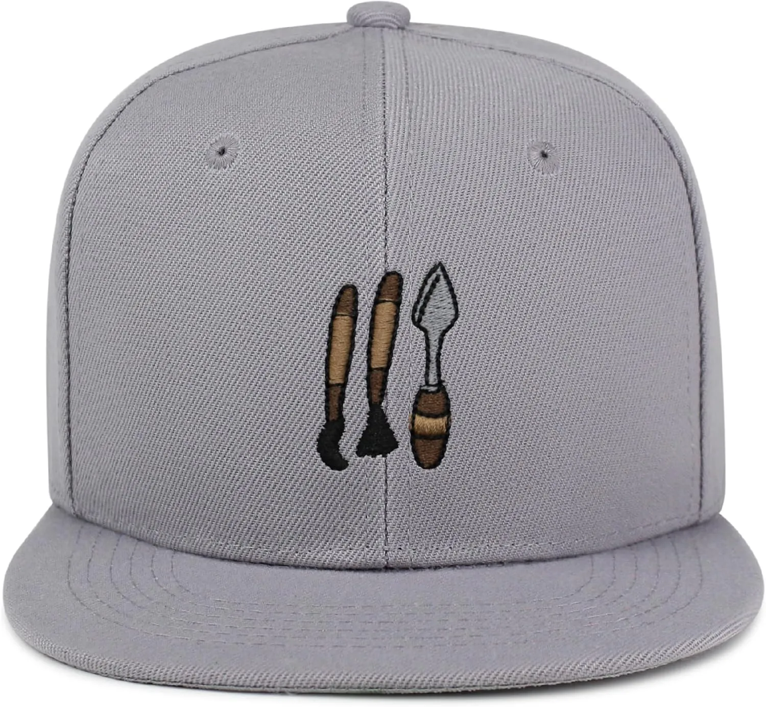 Tools Hip-Hop Snapback bluff obviously grain hollow Hat Embroidered Baseball Cap Trowel Shovel JPAK Archaeology Dig 