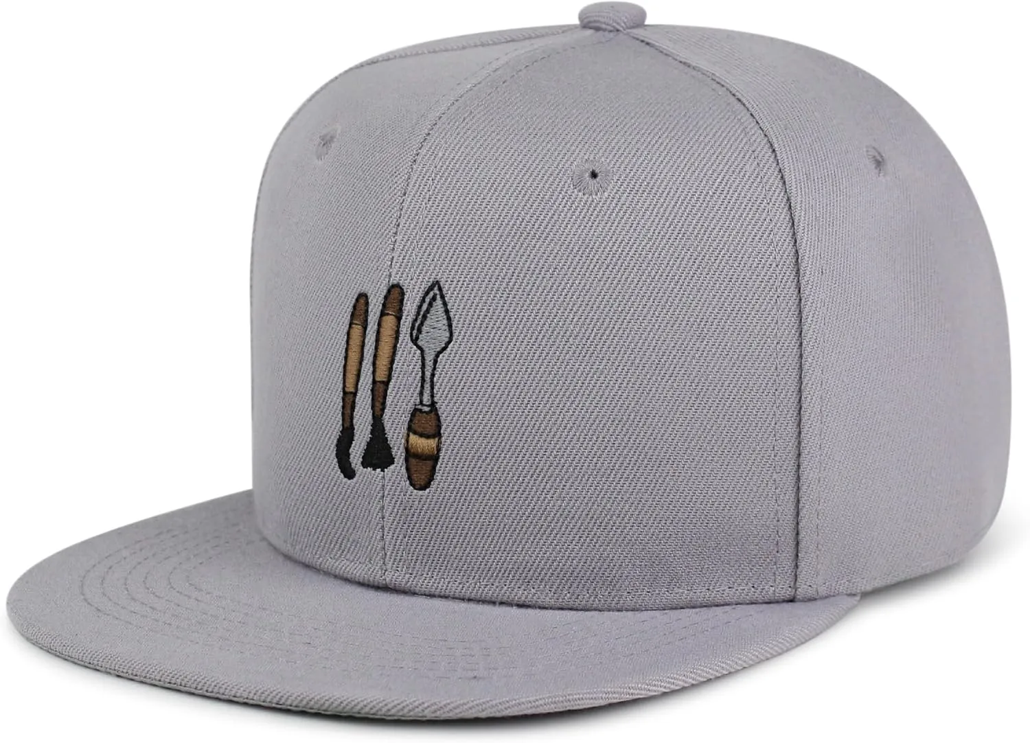 Tools Hip-Hop Snapback bluff obviously grain hollow Hat Embroidered Baseball Cap Trowel Shovel JPAK Archaeology Dig 