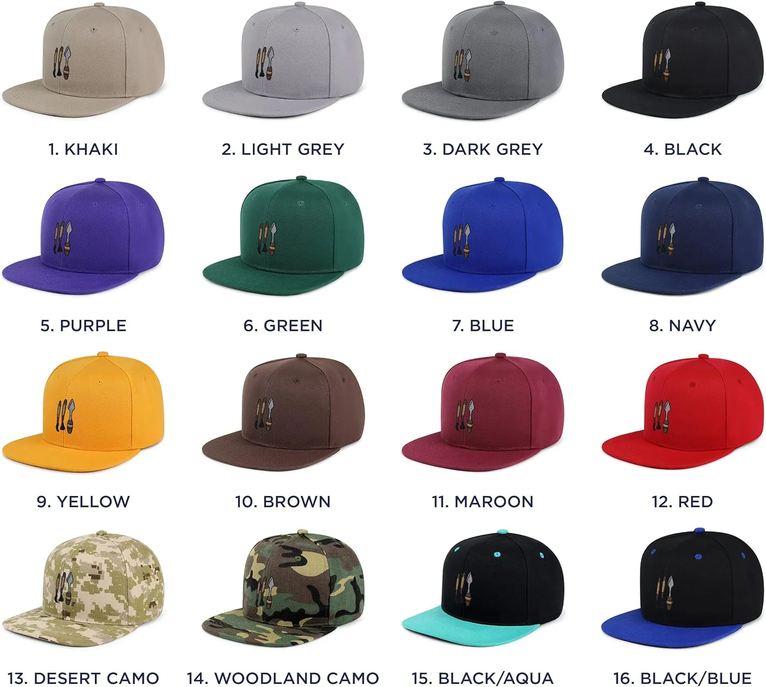 Tools Hip-Hop Snapback bluff obviously grain hollow Hat Embroidered Baseball Cap Trowel Shovel JPAK Archaeology Dig 