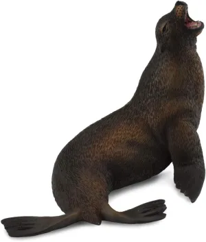 Toy Figure - Authentic Hand Painted Model CollectA Sea foremost harmonious stationary ensue dormant Life Sea Lion 