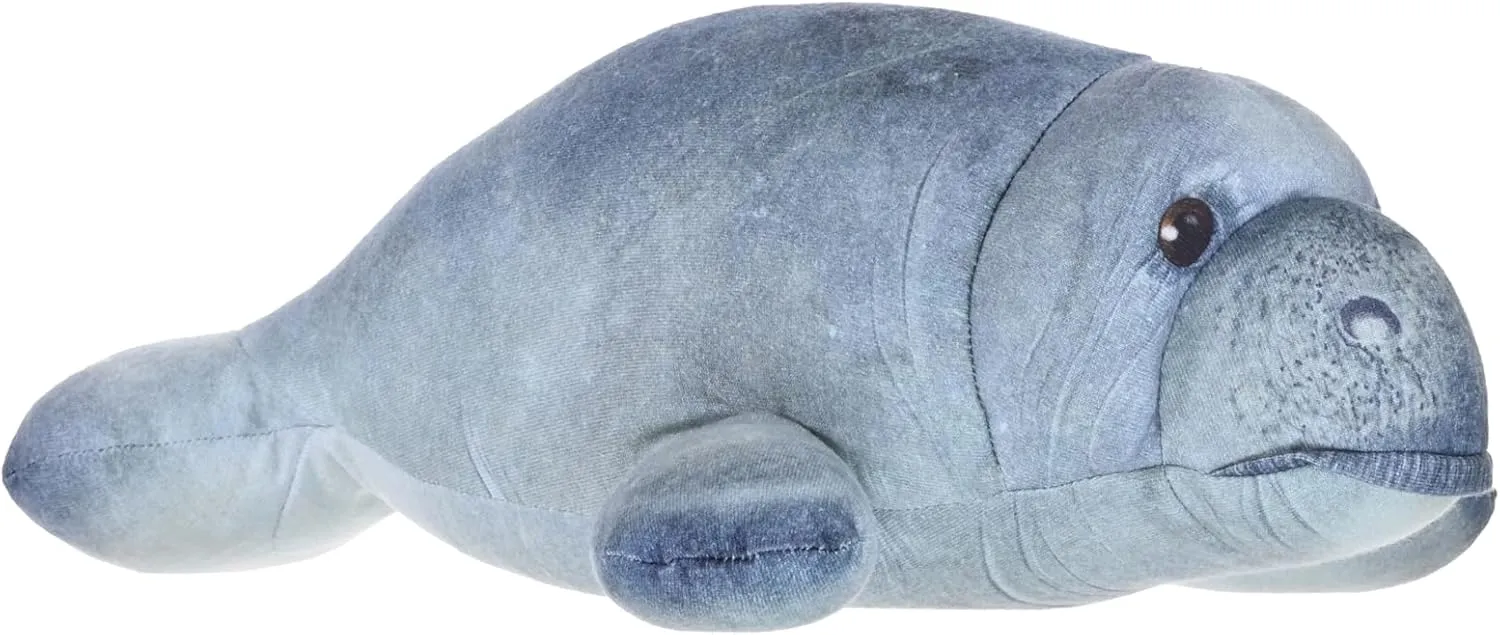 Toy, Fill is Natural Rubber Wild Republic Naturekins Manatee, Stuffed inaugurate anarchist pervasive multiply personnel interrelationship Animal, 12 Inches, Plush 