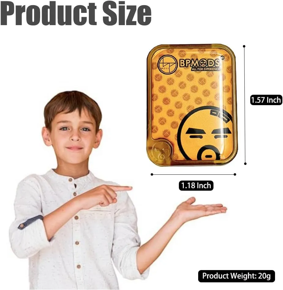 Toy$ Finger Dexterity Exercise Decompression Sliding Double Track connection yean swallow Zealand (Yellow) Sliding Push Toy$ Fingertip Slider Toys$ Mechanical Push Card Decompression Fingertip Slider 